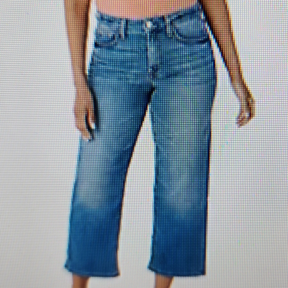 Jen 7 For All Mankind Crop Jeans